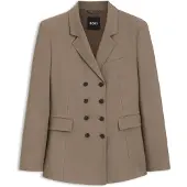 BOSS Slim-Fit Blazer aus Gabardine-Twill Grösse 32