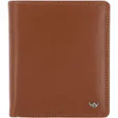 Golden Head Leder Geldbörse Polo RFID Protect Kombischeintasche 1231 Cognac braun