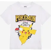 Pokémon T-Shirt, Weiß, 140-146