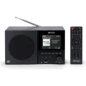 Kendo DAB+/UKW Radio mit Bluetooth und USB Mediaplayer, Tragbar, Digital, DAB+, PLL, 5 W, TFT, 8,89 cm (3.5")