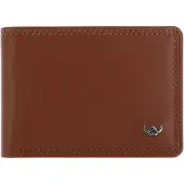 Golden Head Leder Geldbörse Polo RFID Protect Minischeintasche 1040 Cognac braun