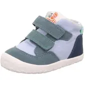 Superfit Flummi Barefoot Kinder Sneaker, Blau/Hellgrün, 22, Kinderschuhe
