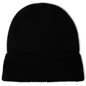 Nils Sundström Mütze Solid in schwarz - 0001 | Gr.: onesize