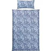 Redbest Renforcé Bettwäsche in blau | Gr.: 155x220 cm (40x80 cm)