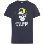 Kidsworld T-Shirt "Mit Sprüche-Print: KEEP COOL..." kurzärmelig, basic geschnitten, Rundhalsausschnitt, aus Baumwolle
