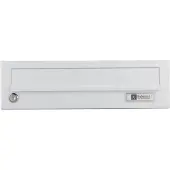 Junie JU Ersatztüre für Hausbrieffachanlage 375 x 110 mm, weiss RAL 9016