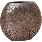 VIVANNO Bodenvase Atena 55 cm x 18 cm x 50 cm Soliskupfer