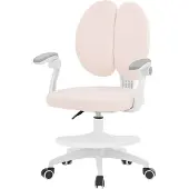 ML-Design Kinderschreibtischstuhl Ergonomisch Beige 95-107 cm 360°