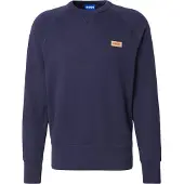 HUGO Sweatshirt aus Baumwoll-Terry mit Logo-Badge Grösse L