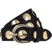 B.belt Luna Gold Leather Belt