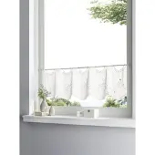 HEINE Querbehang in weiß | Gr.: 45-x-90-cm