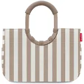 Reisenthel loopshopper M summerstripes coffee