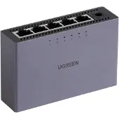 UGREEN Przecznik Switch Cm633 5-Portowy Gigabit Ethernet (Czarny)