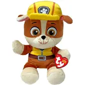 TY 44020 - Rubble Paw Patrol - Beanie Babies Plüschtier - 15 cm