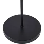 LINDBY Stehlampe Melanie , schwarz, für Wohn- / Esszimmer, Metall, Modern, Stehlampe