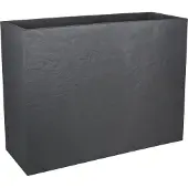 Eda Pflanzkasten 'Volcania Crunch High', anthrazit, ca. 78,5 x 29,5 x H 60 cm