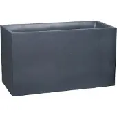 Eda Pflanzkasten 'Volcania Hutch High', anthrazit, ca. 99,5 x 39 x H 60 cm
