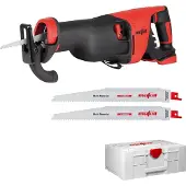 Mafell Akku Säbelsäge RS 32-18 PURE + 2x Säbelsägeblatt RSB-MM225 C im L-MAX3