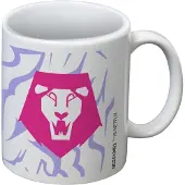 K POP Demon Hunters K-Pop Dämonenjäger Saja Boys Tasse (Weiß/Rosa)