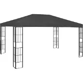 vidaXL Möbel Pavillon 3×4 m Anthrazit - Pavillons & Partyzelte 47985