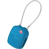 Boompods , Smarte AirTag-Schloss kompatibel mit Apple Find My IPX6, Blau