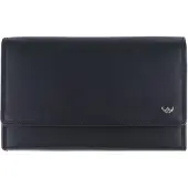 Golden Head Leder Geldbörse Polo RFID Protect Bügelbörse 2801 Schwarz