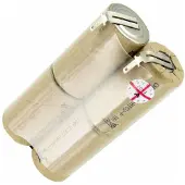 AccuCell Akku passend für Bosch AGS10, 2607335003 mit Faston 2,8mm Kontakten