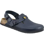 Birkenstock Tokio ESD Clog Damen, blau Weite: schmal blau Größe 42
