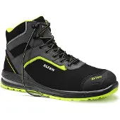 ELTEN Sicherheitsstiefel LOAN XXSports Pro black-lime Mid ESD S3, Gr. 42