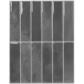 vidaXL Rechteckige Fliese 50 stk. Grau 29 x 23 x 0,08 cm