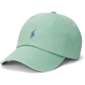 Ralph Lauren für Herren. 710667709042 Grüne Baseballkappe aus Baumwoll-Chino-Stoff (OSFA), Lässig, Baumwolle