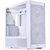 Lian Li LANCOOL 206, Tower, PC, Weiß, ATX, micro ATX, Mini-ITX, Stahl, Gehärtetes Glas, Gaming