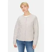 Camel active Blouson mit Druckknopfleiste in Perlweiß | Gr.: 44