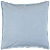 Ib Laursen Kissenbezug Velour quadratisch in nordic sky | Gr.: onesize