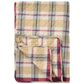 Ib Laursen Quilt mit Buntem Karomuster in gelb | Gr.: onesize