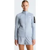 The North Face - Stretch-Fleecejacke mit Reißverschluss &ndash; Damen / Frau &ndash; W Mistyescape Fleece Frost Grey TNF - W Mistyescape Fleece Frost
