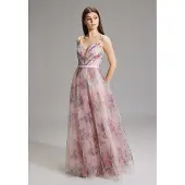 Hey Kyla Abendkleid 5AG045HK Rosa Slim Fit