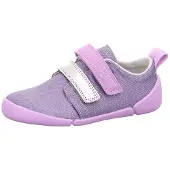 Superfit Barfußschuh VENTO in Lila/Silber | Gr.: 25