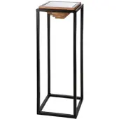 Gilde Deko-Säule "Moorea" braun - (H) 91cm | Gr.: onesize