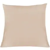Formesse Bella Donna Jersey Kissenbezug ca. 40x40 cm | champignon - braun