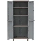 Terry Kunststoffschrank C-Rattan 2680 für den wettergeschützten Außen- und Innenbereich