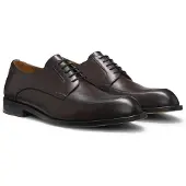 BOSS Derbys aus Leder mit Logo-Prägung Grösse 45.5