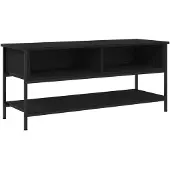 vidaXL TV-Schrankset 100 x 35 x 45 cm Schwarz Eichen-Optik