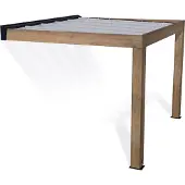 Canopia Terrassenüberdachung Holz Helsinki 340x300cm Braun