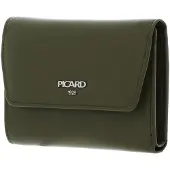 PICARD Leder Geldbörse Bingo Flap Wallet Olive olivgrün