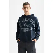 Scotch & Soda Wash Artwork Hoodie Sky Captain Größe: XXL | Kaputzenpullis Outlet | Herren