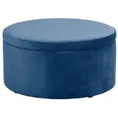 58 aufm Kessel KINDERHOCKER Katyushka Samtvelours dunkelblau | Gr.: onesize