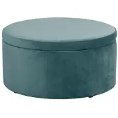 58 aufm Kessel KINDERHOCKER Katyushka Samtvelours azur | Gr.: onesize