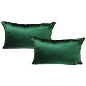 Jack 2er Set Teddy Flausch Kissen 30x50cm in grün | Gr.: 50x50 cm