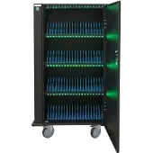 Techly I-CABINET-80DUTY, Freistehend, Schwarz, Ladend, Leistung, CE, RoHS, CE, RoHS, 660 mm